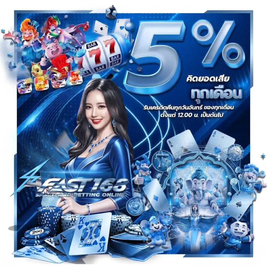 โปรโมชั่น Fast168 สุดร้อนแรง แจกจริงไม่มีกั๊ก